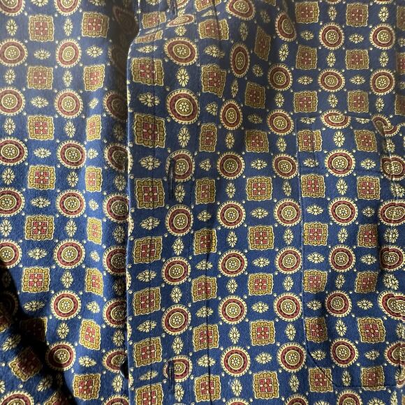 Ripley Custom Tailored Dress Shirt Pattern Print 100% Cotton Men’s Size XL - Picture 2 of 9